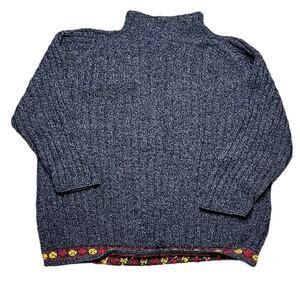 Hanna Andersson Wool Turtleneck Sweater Size XL